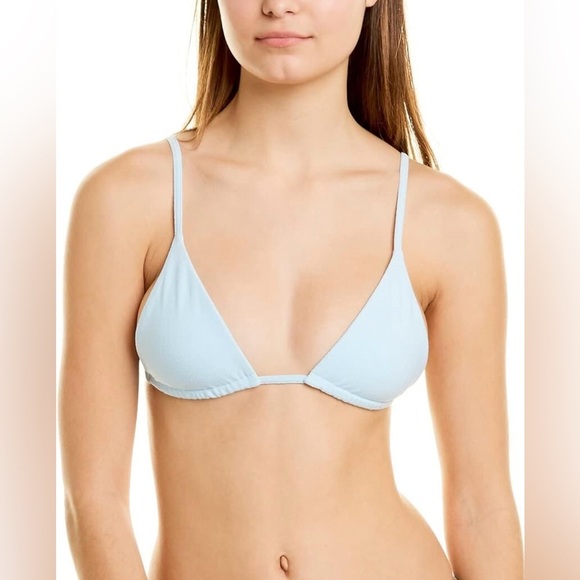 L*Space Brittany Bikini Top in Sky Blue - Picture 1 of 5